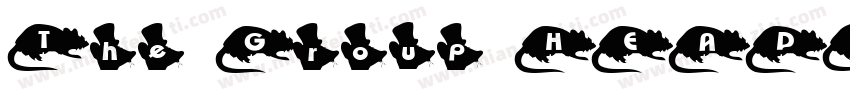 The Group HEAD字体转换